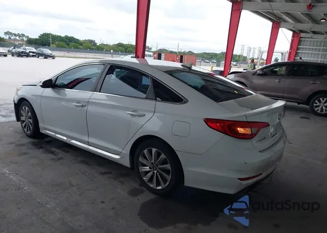 2017 Hyundai Sonata Sport z USA, uszkodzony, nr VIN 5NPE34AF4HH503102